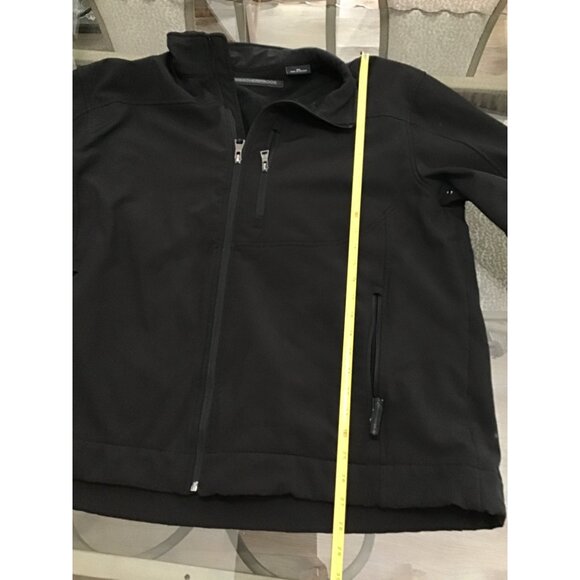 WEATHERPROOF MENS BLACK FLEECE LINE POCKETS ZIP-UP CLOSURE JACKET SIZE XXL - Picture 6 of 7